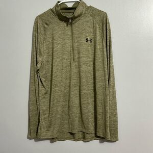 Under Armour Tech ½ Zip Long Sleeve green shirt size XL